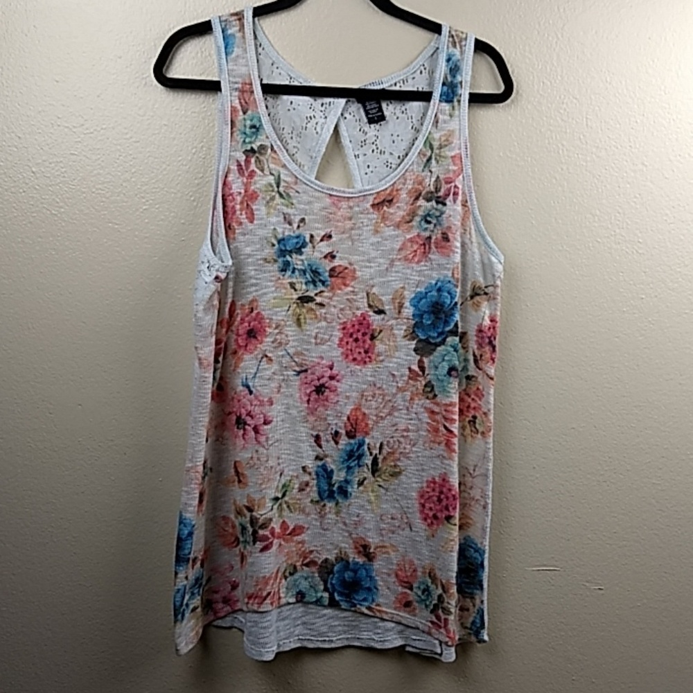 TORRID Key Hole Back Knit Tank Top Size 1X